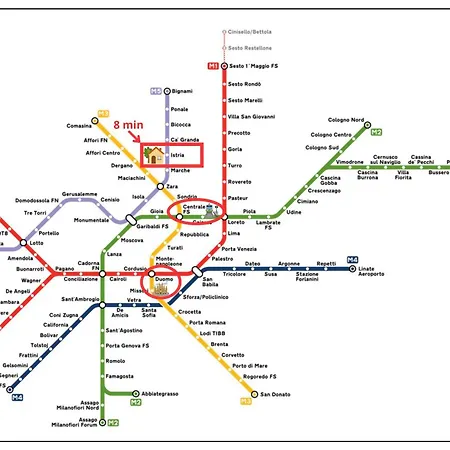 8min From Metro To San Siro - Quiet Apartment *